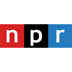 NPR logo used as link to news story about Blue Morpho and Master Shaman Hamilton Souther